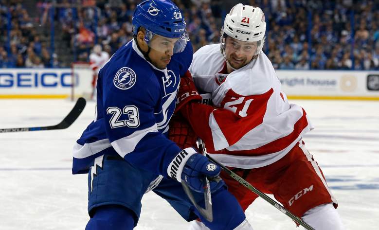 Detroit Red Wings, Tampa Bay Lightning, NHL playoffs schedule