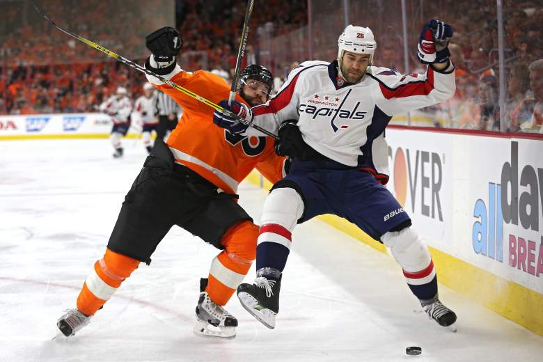 Washington Capitals, Philadelphia Flyers, NHL playoffs