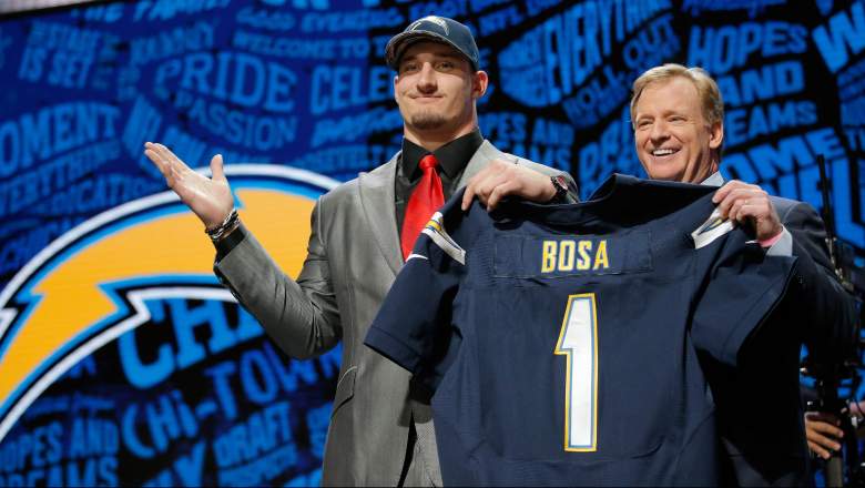 Joey Bosa Chargers, Joey Bosa draft, Ohio State draft