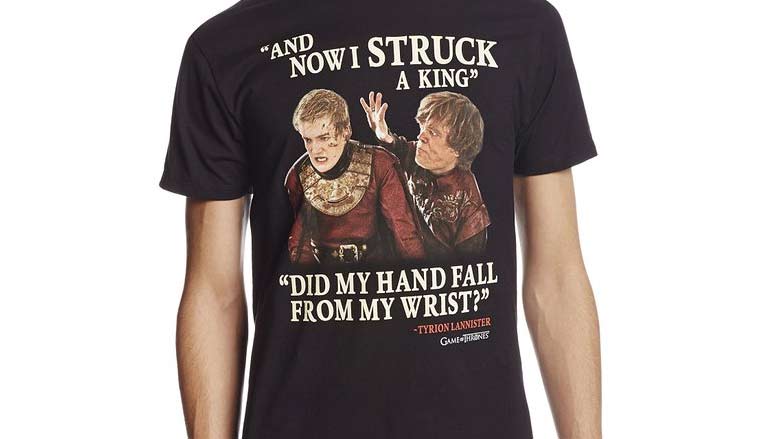 t shirt game of thrones humour
