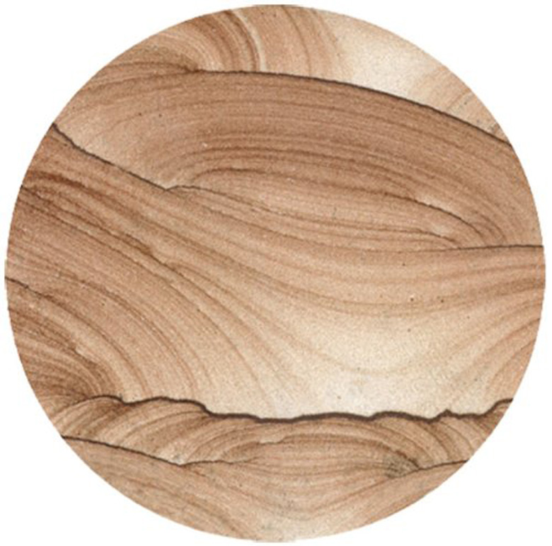 Thirsty Stone natural solid sandstone coasters