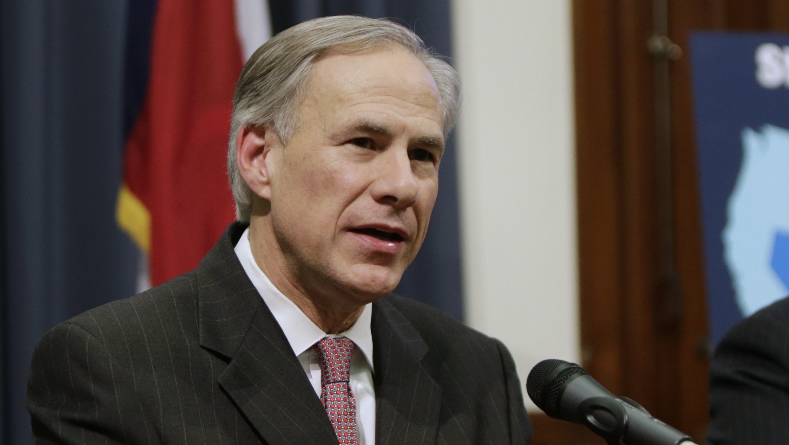 Texas Governor Greg Abbott, whose state is among 11 suing the Obama administration over its transgender bathroom directive to public schools. (Getty)