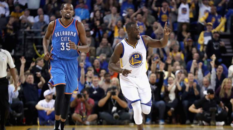 warriors vs thunder, warriors thunder schedule, warriors thunder odds, western conference finals schedule, western conference finals odds, warriors vs spurs western conference finals dates