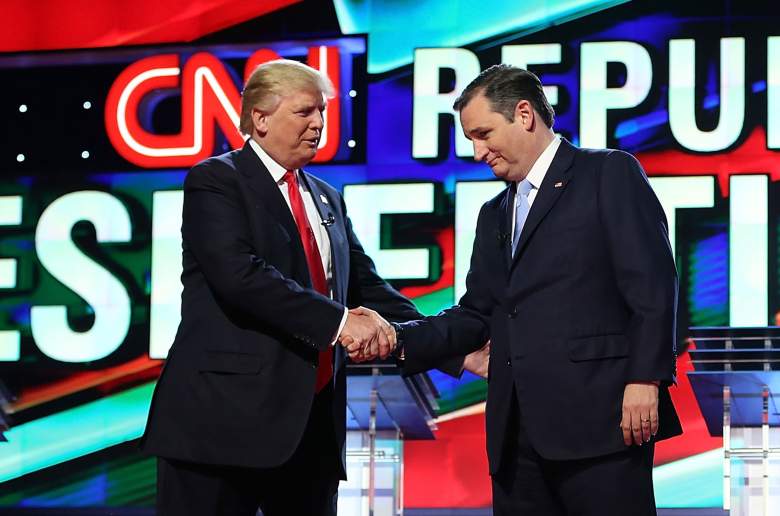 Donald Trump and Ted Cruz, California GOP polls, early latest polling numbers, primary