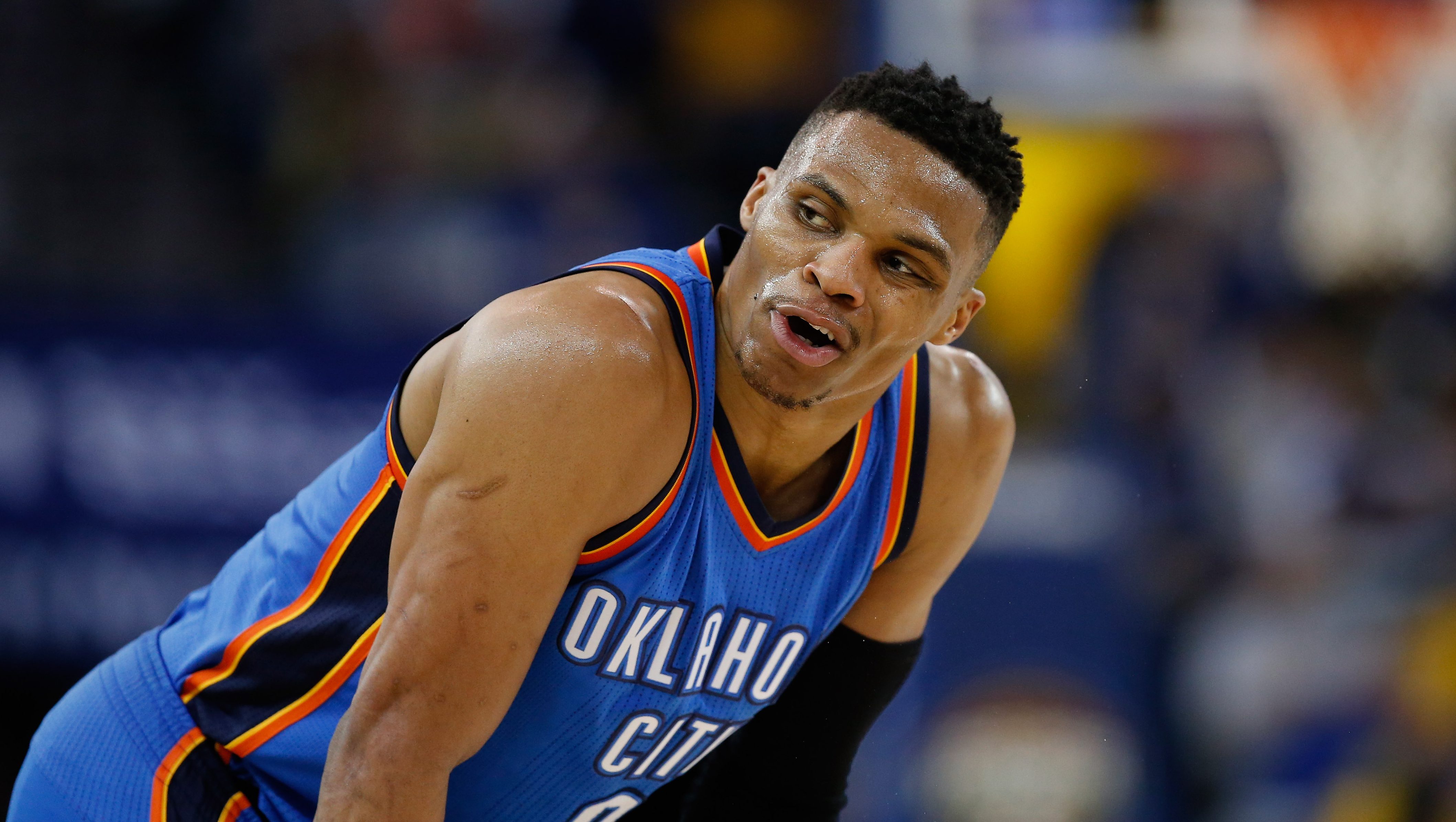 Russell Westbrook Stats in Game 5 NBA Playoffs vs. Spurs