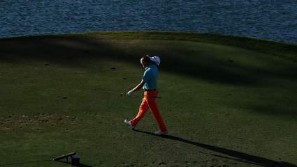 WATCH: Russell Knox Hits 3 in the Water on 17 at Sawgrass