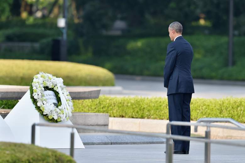 Obama Hiroshima, Barack Obama, Obama wreath