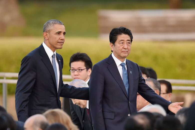 Obama Abe, Barack Obama and Shinzo Abe, Abe Hiroshima