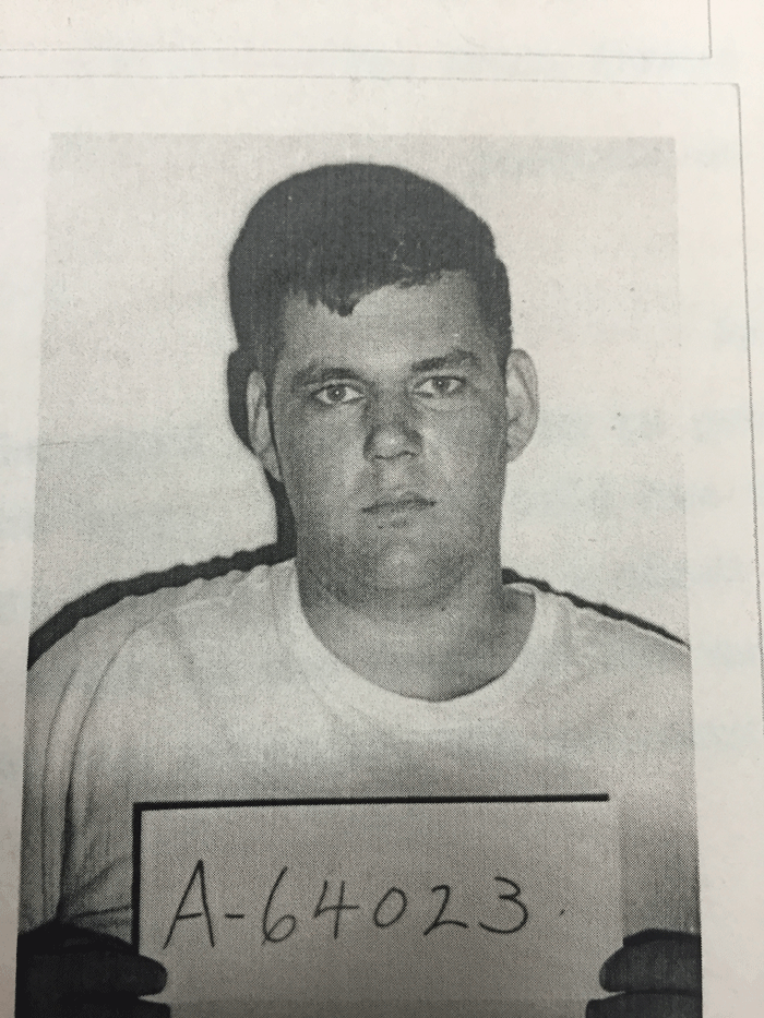 Robert Stackowitz in 1966. (Georgia Department of Corrections)