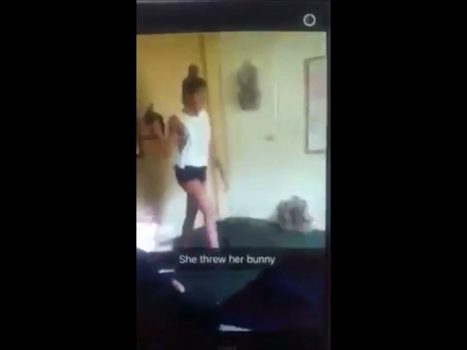 florida teens throw bunny snapchat video, video shows florida teens throwing bunny at wall