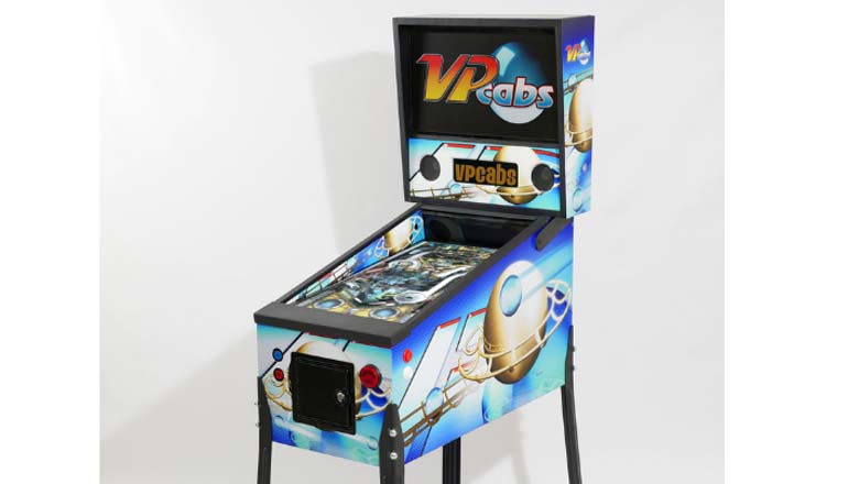 vp cabs, shark tank pinball, virtual pinball machines