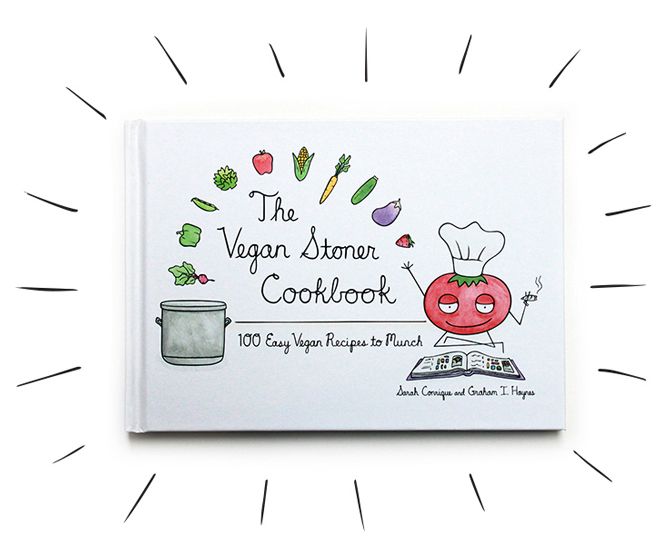 the vegan stoner cookbook, best cannabis cookbook, best week recipes