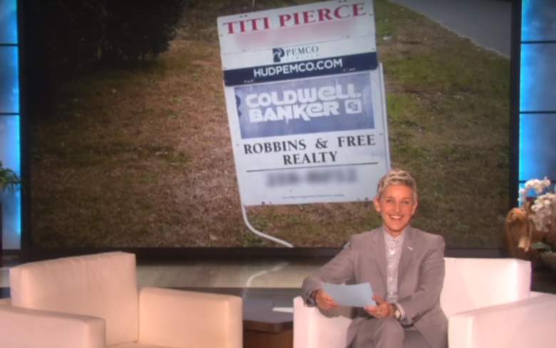Ellen DeGeneres boob joke, Titi Pierce, Ellen DeGenres lawsuit