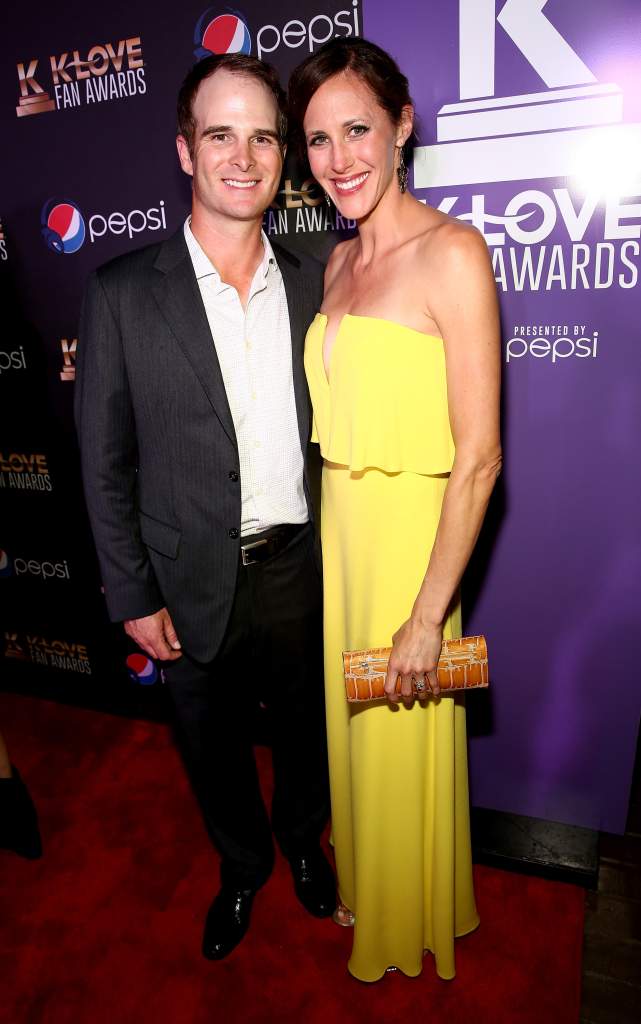 Kevin Streelman and wife Courtney Streelman attend the 3rd Annual KLOVE Fan Awards at the Grand Ole Opry House in Nashville. (Getty)