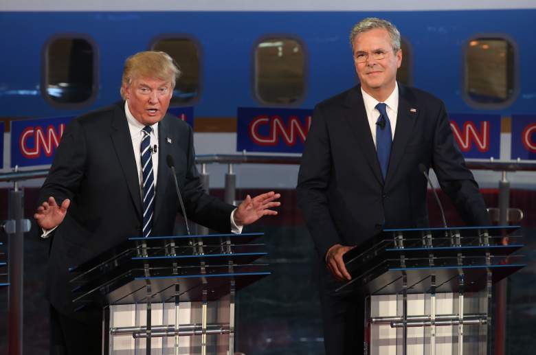 Jeb Bush Donald Trump, Jeb Bush endorsement, Jeb Bush Donald Trump debate