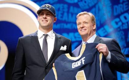 Jared Goff To Throw First Pitch to Puig Before Dodgers Game