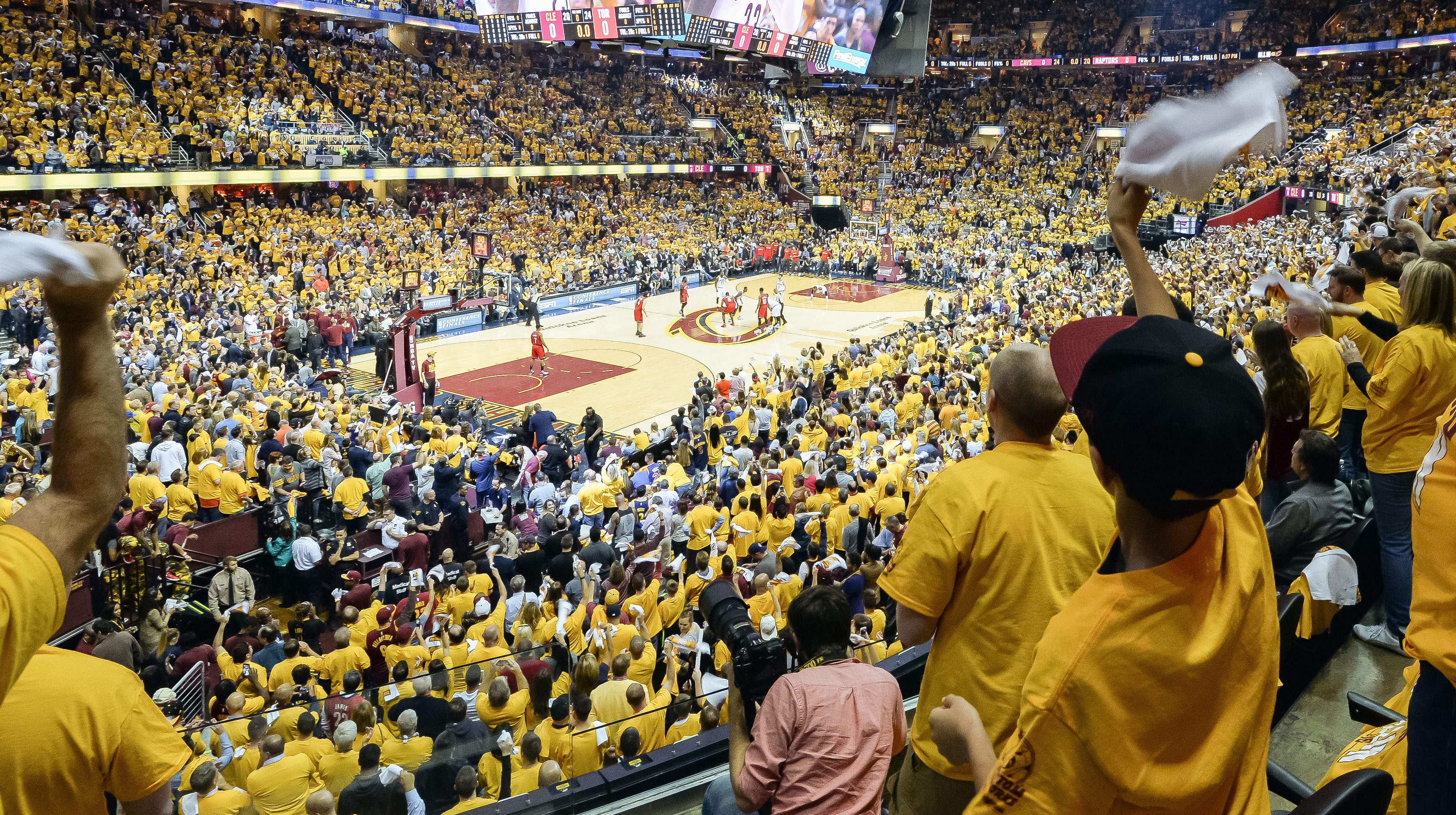 WATCH Cavs Fans Sing NBA Finals Game 3 National Anthem