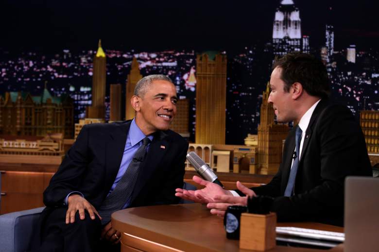Barack Obama and Jimmy Fallon, Obama Tonight Show, Barack Obama 2016