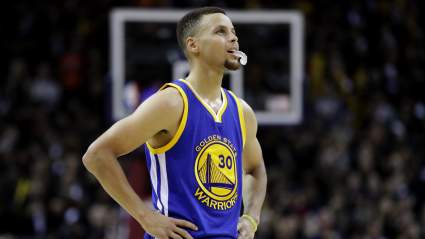 WATCH: Steph Curry Hits Fan With Mouthpiece, Gets Ejected