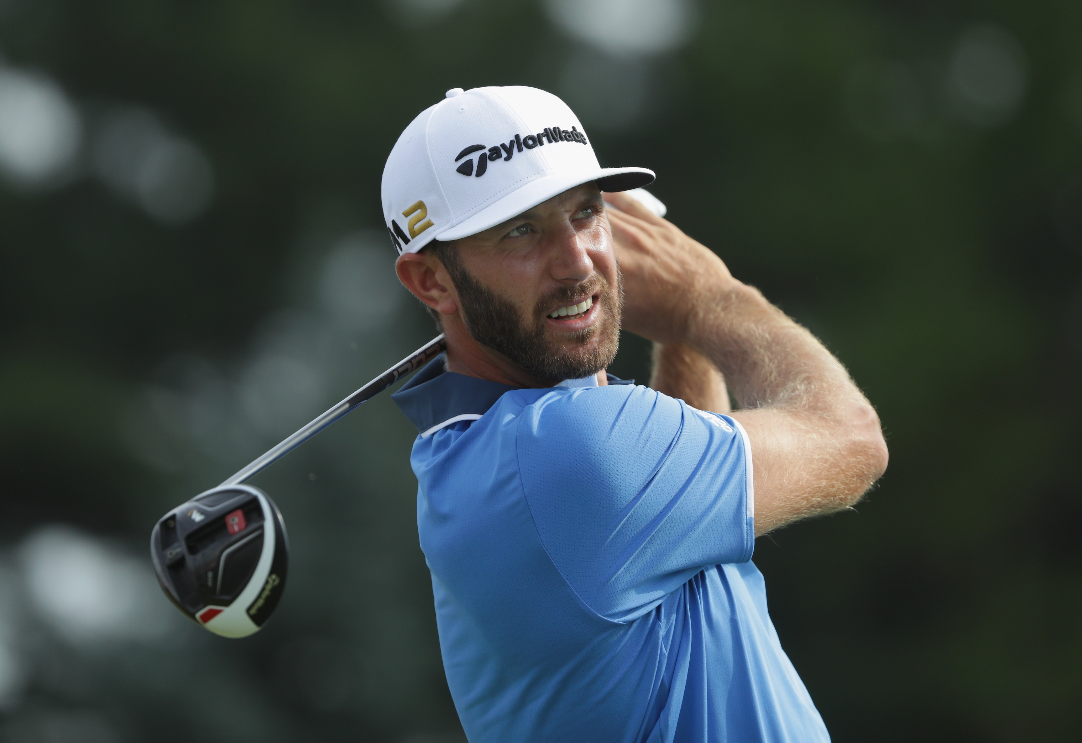 dustin johnson fall