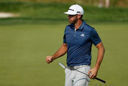 WATCH: Dustin Johnson’s Impressive Approach Shot on 18th Hole