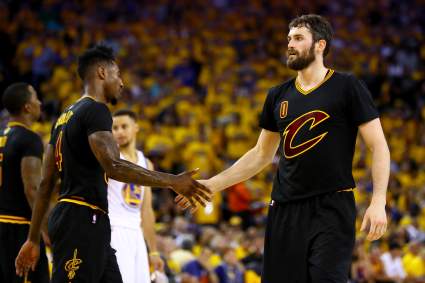 WATCH: Kevin Love Channels His Inner ‘Stone Cold’ Steve Austin in Postgame Celebration