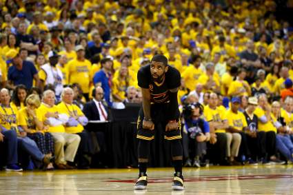 WATCH: Kyrie Irving’s 3-Point Shot Gives the Cavs the Lead