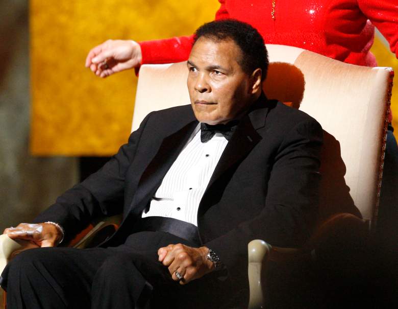 LOS ANGELES, CA - FEBRUARY 12: Former boxer Muhammad Ali, recipient of the President's Award onstage during the 40th NAACP Image Awards held at the Shrine Auditorium on February 12, 2009 in Los Angeles, California. (Photo by Vince Bucci/Getty Images for NAACP)