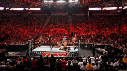WATCH: WWE Fan Runs Into Ring During ‘Monday Night Raw’