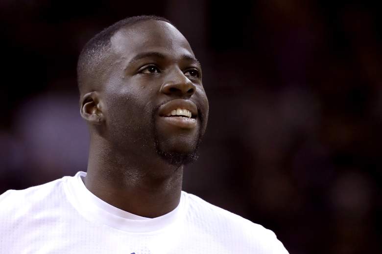 CLEVELAND, OH - JUNE 16: Draymond Green #23 of the Golden State Warriors warms up prior to Game 6 of the 2016 NBA Finals against the Cleveland Cavaliers at Quicken Loans Arena on June 16, 2016 in Cleveland, Ohio. NOTE TO USER: User expressly acknowledges and agrees that, by downloading and or using this photograph, User is consenting to the terms and conditions of the Getty Images License Agreement. (Photo by Ronald Martinez/Getty Images)