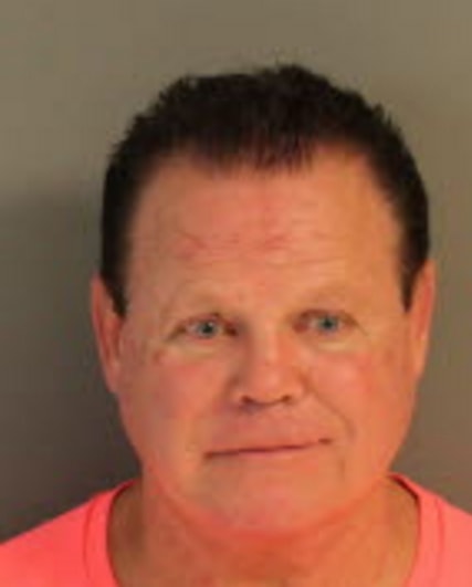 Jerry Lawler mugshot, Jerry Lawler arrested, Jerry Lawler police photo