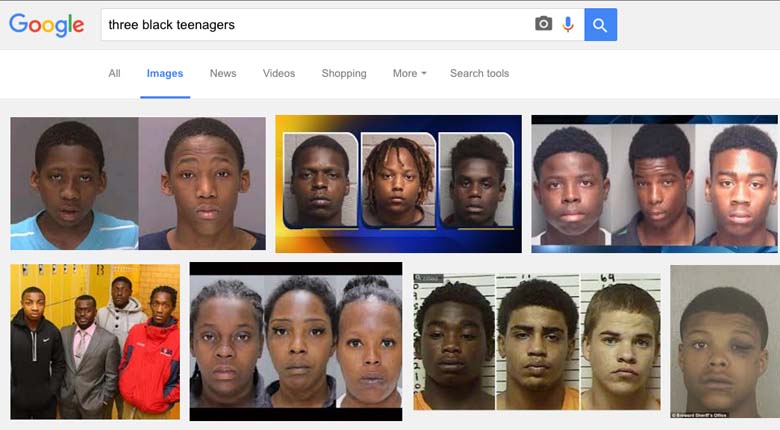 Three Black Teenagers Google Search