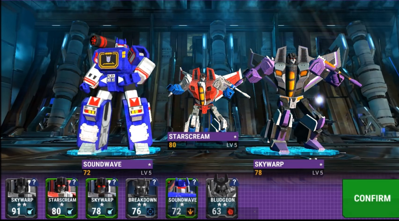 transformers earth wars all combiners