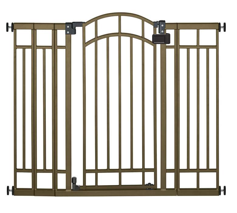 Summer Infant Multi-Use Deco Extra Tall Walk-Thru Gate, Bronze 