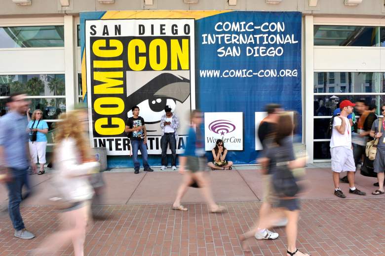 SAN DIEGO, CA - JULY 11:  San Diego prepares for 2012 Comic-Con at the San Diego Convention Center on July 11, 2012 in San Diego, California.  (Photo by Jerod Harris/Getty Images)