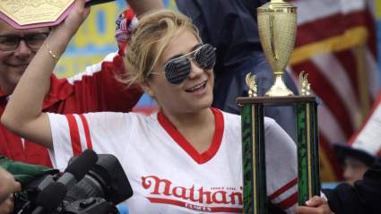 WATCH: Miki Sudo Win The Nathan’s Hot Dog Eating Contest