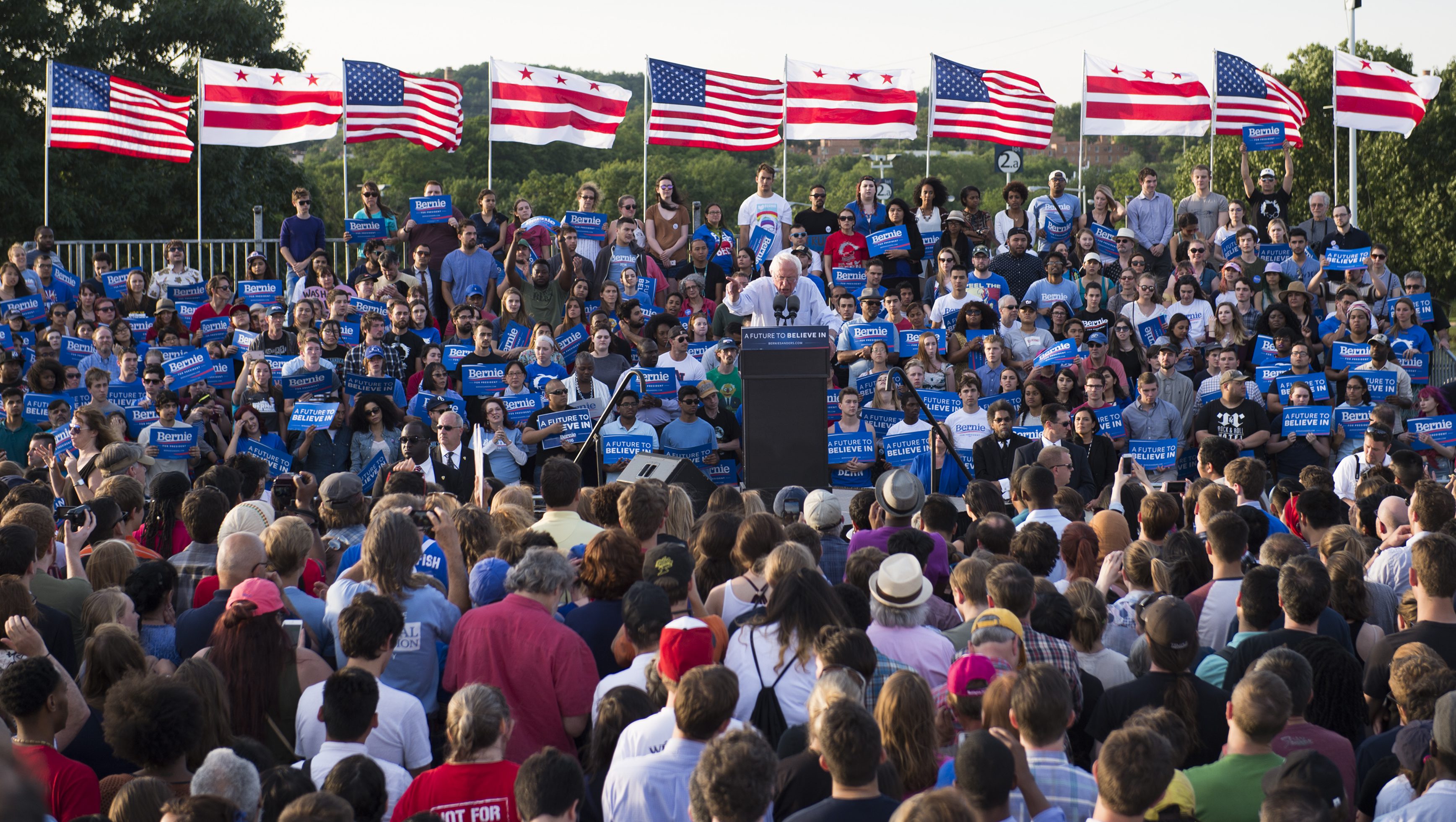 When Are the Bernie Sanders’ DNC Marches and Protests?