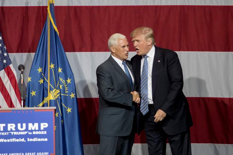 Mike Pence and Donald Trump, Mike Pence abortion, Mike Pence Indiana, Donald Trump VP