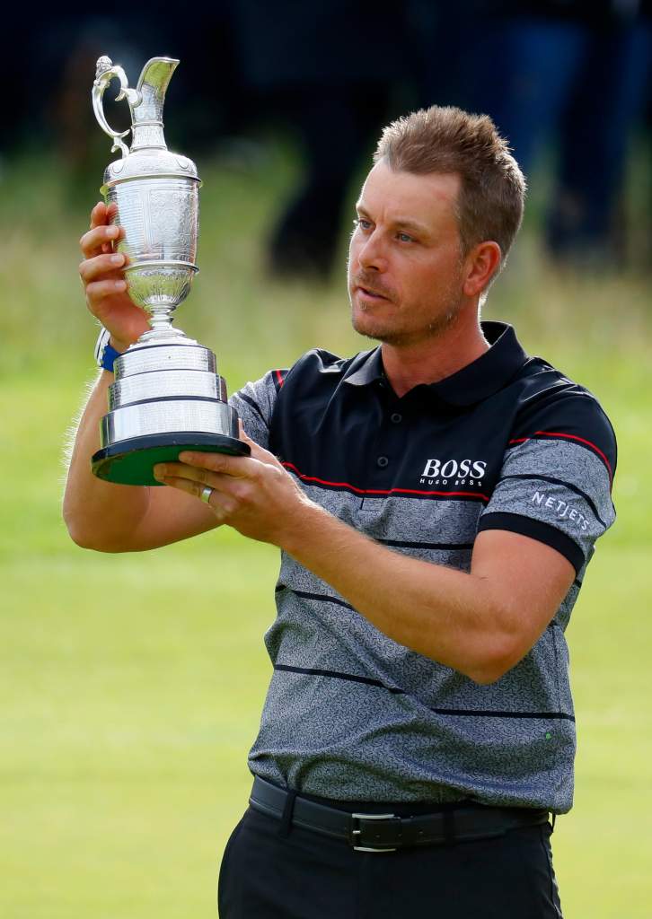 british open championship 2016 pictures photos henrik stenson claret jug presentation ceremony