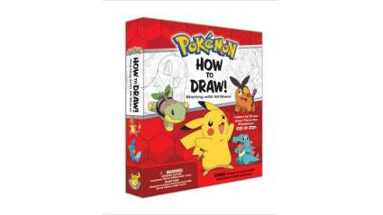 how to draw pokemon book