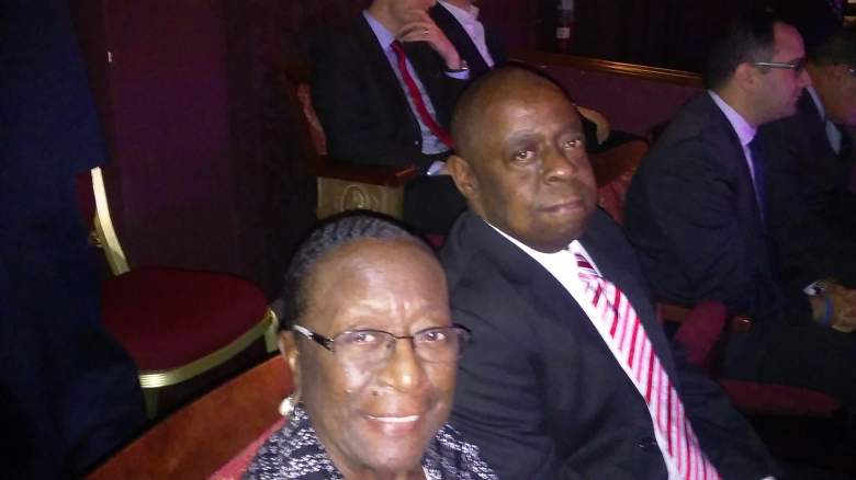 Jamiel Shaw Jr. posted this photo on Facebook with the caption: Jamiel Shaw Family at the GOP Debate. Special Thank You to Donald Trump! #MakeAmericaGreatAgain. (Facebook/Jamiel Shaw, Sr.)