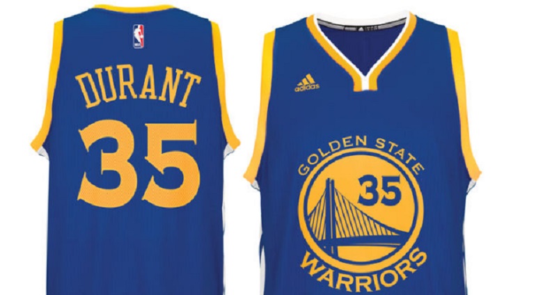 Kevin Durant Golden State Warriors New 