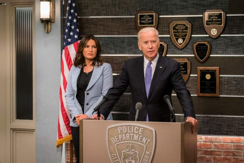 Law & Order SVU, Mariska Hargitay, Joe Biden on TV, NBC, SVU Season 18