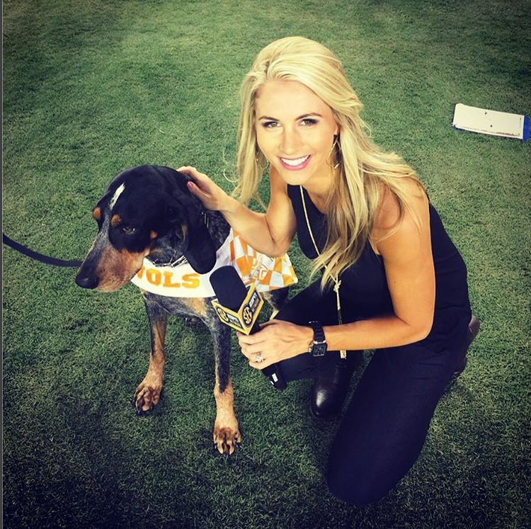 Laura Rutledge Pictures of the SEC Network Reporter Heavy image