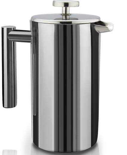 SterlingPro Double Wall Stainless Steel French Coffee Press