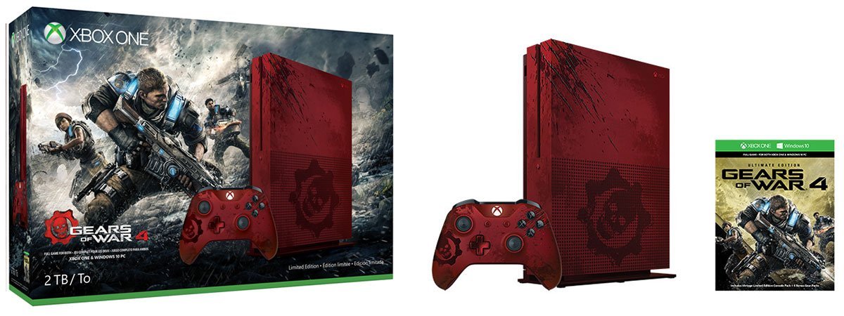 Xbox One S Gears of War 4