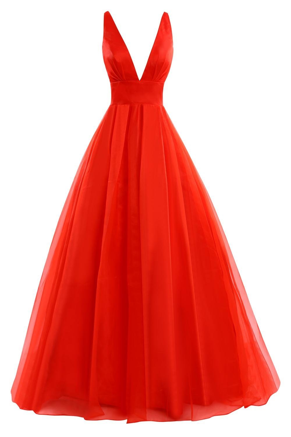 casual red wedding dresses