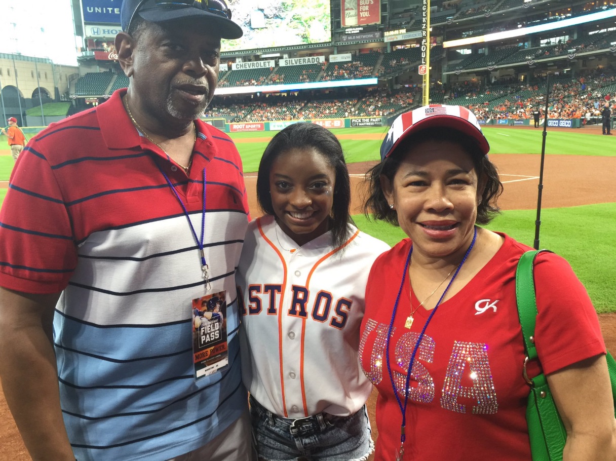 simone biles adopted family