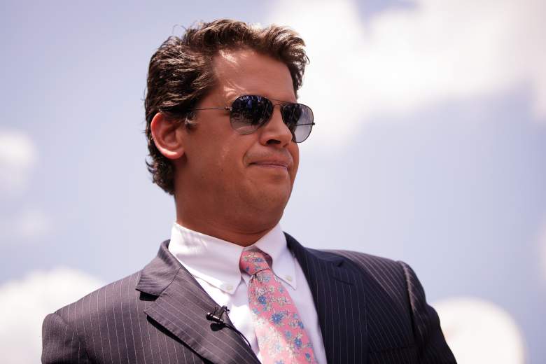 Milo Yiannopoulos is a conservative British journalist who was kicked off Twitter after his followers bullied Leslie Jones. (Getty)