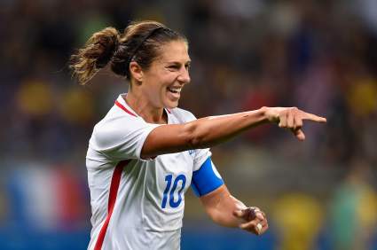 Carli Lloyd Doubles Down on NFL, Says ‘Seriously Considering It’